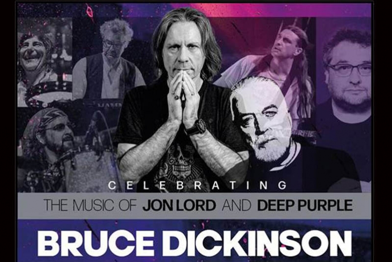 BRUCE DICKINSON NO BRASIL: TURN&Ecirc; QUE CELEBRA A M&Uacute;SICA DE JON LORD & DEEP PURPLE COME&Ccedil;A HOJE EM S&Atilde;O PAULO