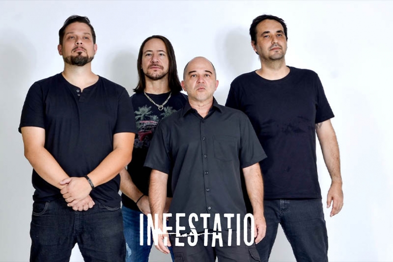 INFESTATIO: EM MEIOS &Agrave;S GRAVA&Ccedil;&Otilde;ES DO NOVO EP, BANDA ANUNCIA NOVA FORMA&Ccedil;&Atilde;O