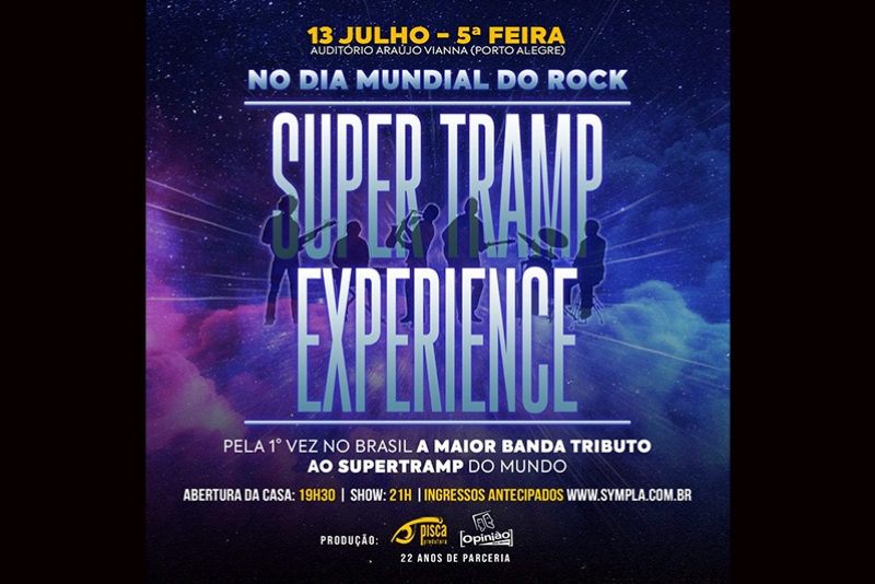SUPERTRAMP EXPERIENCE NO DIA DO ROCK NO ARA&Uacute;JO VIANNA