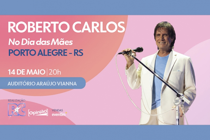 AUDIT&Oacute;RIO ARA&Uacute;JO VIANNA APRESENTA ROBERTO CARLOS