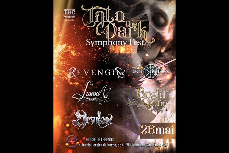 INTO THE DARK FEST: FESTIVAL DE POWER E SYMPHONIC METAL EM S&Atilde;O PAULO
