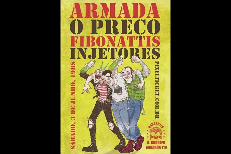 DUELO DE TIT&Atilde;S: ARMADA E O PRE&Ccedil;O SOBEM NO RINGUE DO HANGAR 110 NO DIA 03/6