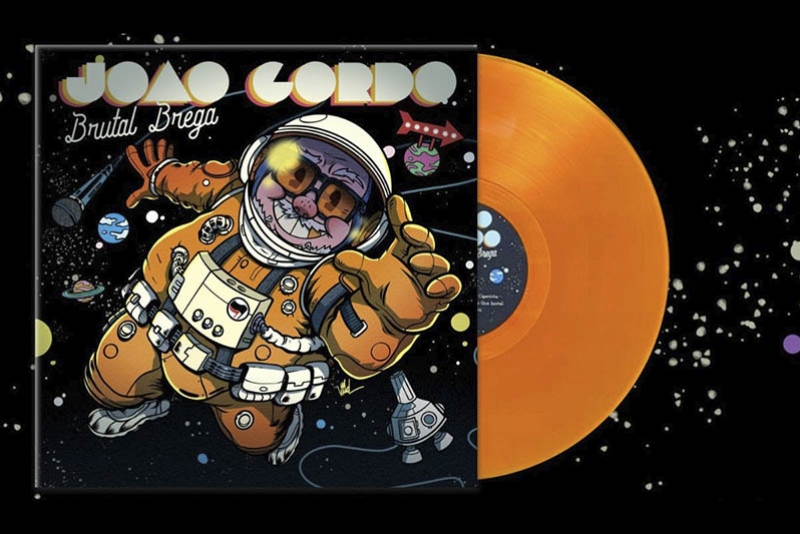 JO&Atilde;O GORDO LAN&Ccedil;A O &Aacute;LBUM "BRUTAL BREGA" EM LP COM EDI&Ccedil;&Atilde;O LIMITADA