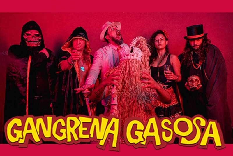 GANGRENA GASOSA SE APRESENTA AMANH&Atilde; (15/7) NA PEDREIRA PAULO LEMINSKI EM CURITIBA