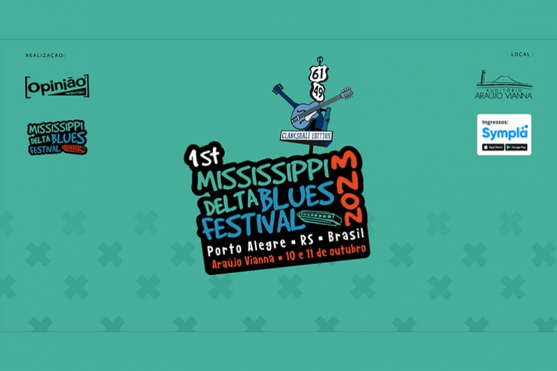 MISSISSIPPI DELTA BLUES FESTIVAL PELA PRIMEIRA VEZ EM PORTO ALEGRE