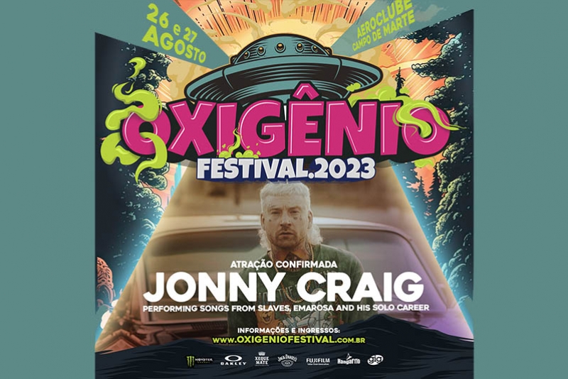 OXIG&Ecirc;NIO FESTIVAL ANUNCIA JONNY CRAIG E FECHA LINEUP DA EDI&Ccedil;&Atilde;O 2023