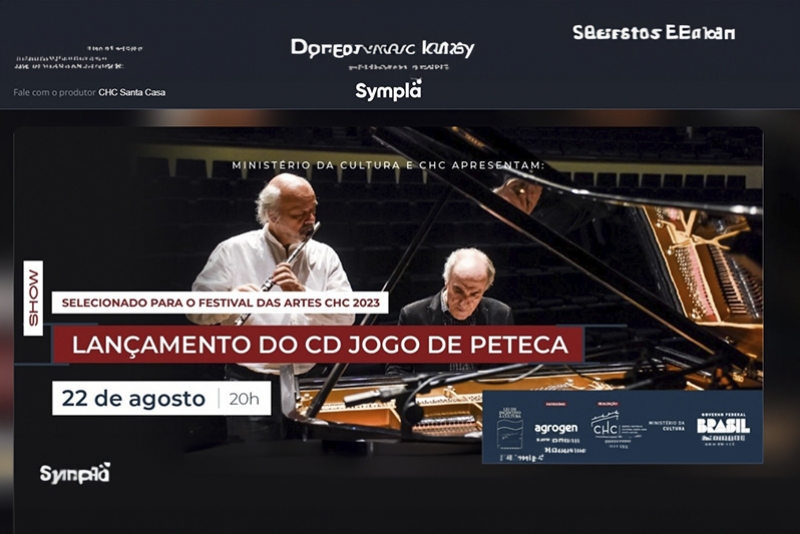 PAULO DORFMAN, LAN&Ccedil;AMENTO DO CD &ldquo;JOGO DE PETECA&rdquo; NO TEATRO DO CENTRO HIST&Oacute;RICO CULTURAL DA SANTA CASA, NO DIA 22 DE AGOSTO