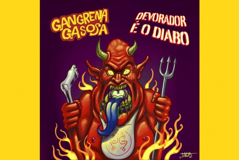 GANGRENA GASOSA LAN&Ccedil;A SINGLE "DEVORADOR &Eacute; O DIABO" EM PARCERIA COM PORTAL JOVEM NERD