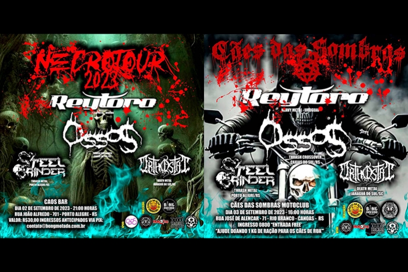 ORTHOSTAT: &ldquo;RADIOACTIVITY TOUR&rdquo; LEVA SEU METAL DA MORTE AO RIO GRANDE DO SUL EM DOIS SHOWS 