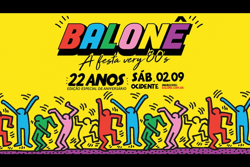 DEDICADA &Agrave; CULTURA DOS ANOS 80 E 90, BALON&Ecirc; REALIZA EDI&Ccedil;&Atilde;O ESPECIAL DE ANIVERS&Aacute;RIO NO DIA 02 DE SETEMBRO, NO BAR OCIDENTE