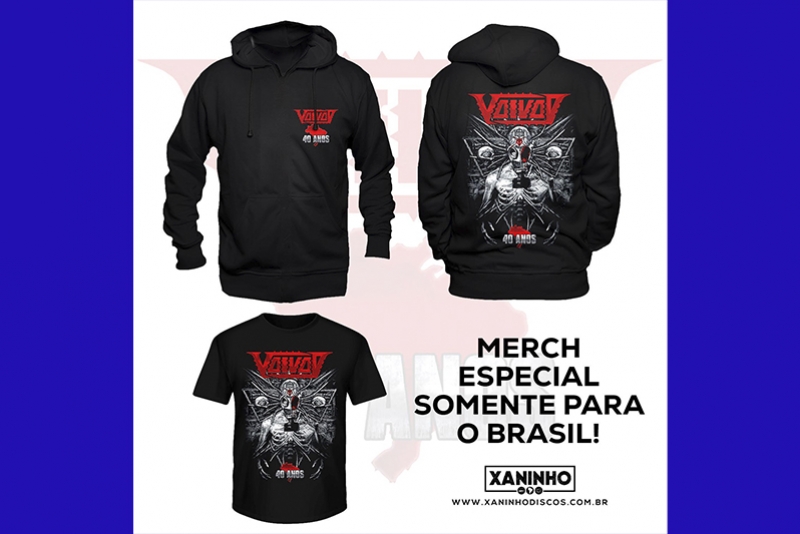 VOIVOD: ARTISTA BRASILEIRO FAZ ARTE EXCLUSIVA PARA MERCHAN DO SHOW QUE ACONTECE DIA 07/9 NA 15&ordf; EDI&Ccedil;&Atilde;O DO SETEMBRO NEGRO FESTIVAL