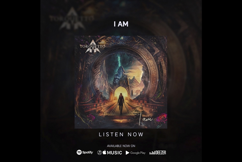 TORQUETTO: A CHAMA DO HARD ROCK QUEIMANDO FORTE NO NOVO SINGLE &ldquo;I AM&rdquo;