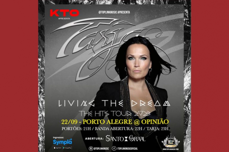 TARJA: CANTORA FINLANDESA SE APRESENTA AMANH&Atilde; NO BAR OPINI&Atilde;O