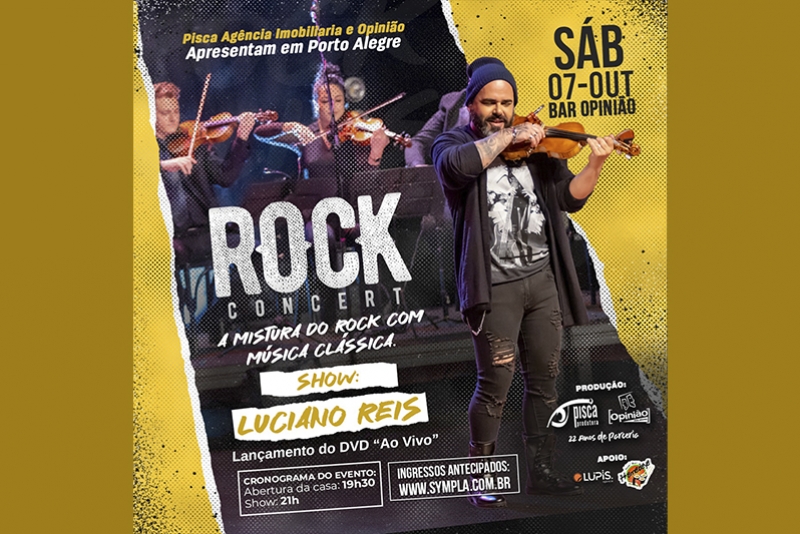 ROCK CONCERT EM PORTO ALEGRE - "A MISTURA DO ROCK COM M&Uacute;SICA CL&Aacute;SSICA INSTRUMENTAL"