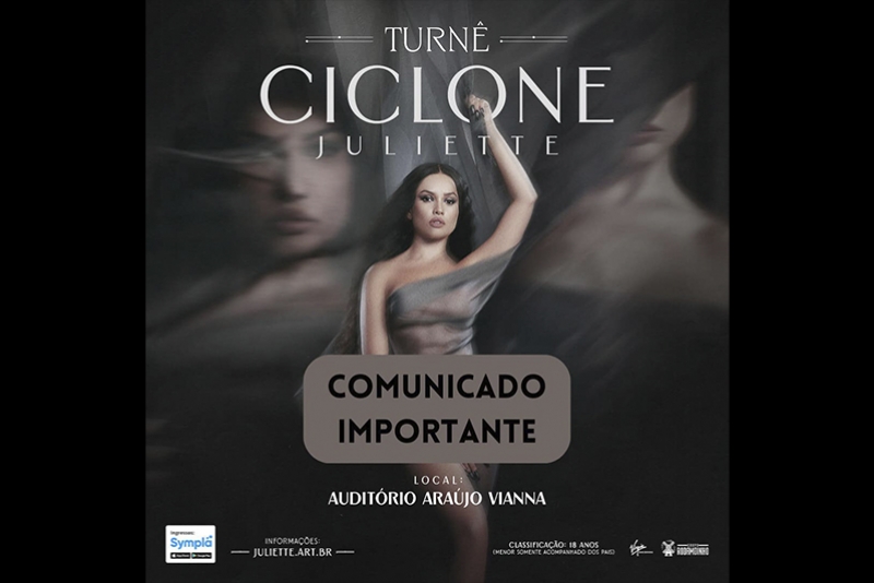 JULIETTE - COMUNICADO IMPORTANTE