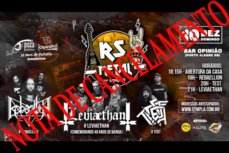 RS METAL - NOTA DE CANCELAMENTO