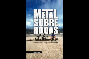 F&Aacute;BIO LAGUNA LAN&Ccedil;A O LIVRO &ldquo;METAL SOBRE RODAS&rdquo;, OBRA QUE RETRATA SUAS AVENTURAS DE BICICLETA DURANTE A TURN&Ecirc; DE 2024 AO LADO DE EDU FALASCHI