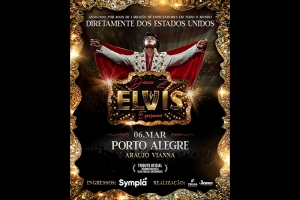 ELVIS EXPERIENCE COM DEAN Z RETORNA A PORTO ALEGRE EM MAR&Ccedil;O NO AUDIT&Oacute;RIO ARA&Uacute;JO VIANNA