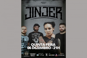 JINJER, DA UCRÂNIA, MOSTRA O PODER DA VOZ FEMININA NO SOM PESADO PELA PRIMEIRA VEZ EM PORTO ALEGRE (6/12)