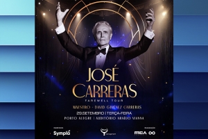 JOSE CARRERAS SE APRESENTA EM PORTO ALEGRE EM SETEMBRO COM SUA TURN&Ecirc; DE DESPEDIDA