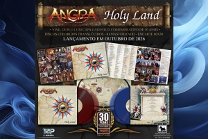ANGRA CELEBRA 30 ANOS DE &ldquo;HOLY LAND&rdquo; COM PRIMEIRA EDI&Ccedil;&Atilde;O DO &Aacute;LBUM EM VINIL