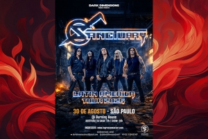SANCTURARY - LENDARIA BANDA DE HEAVY METAL ESTR&Eacute;IA NO BRASIL AMANH&Atilde; (30/08)  NA BURNNING HOUSE EM S&Atilde;O PAULO