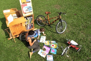BAMBU CICLOTECA NO PARQUE DA REDENÇÃO - ÚLTIMO DIA!