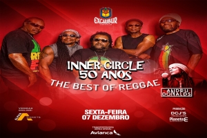 JAMAICA NO BRASIL - INNER CIRCLE E ANDRU DONALDS NO MESMO PALCO EM CAMPINAS