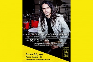 MASTER CLASS COM AQUILES PRIESTER NO RR44, EM PORTO ALEGRE