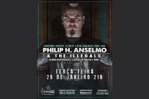 VÍDEO DE DIVULGAÇÃO DO SHOW DE PHIL ANSELMO AND THE ILLEGALS EM PORTO ALEGRE DISPONÍVEL