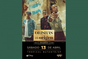ORISHAS RETORNA AO BRASIL E CONFIRMA SHOW ESPECIAL EM SÃO PAULO
