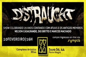 DISTRAUGHT - SHOW COM EX-MEMBROS E LANÇAMENTO DE CERVEJA NO RR44