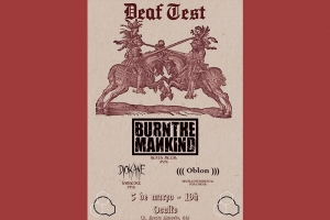 INGRESSOS JÁ DISPONÍVEIS PARA O SHOW DO DEAF TEST EM PORTO ALEGRE