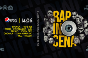PEPSI ON STAGE APRESENTA RAP IN CENA FESTIVAL - (ALGUNS SETORES COM INGRESSOS ESGOTADOS)