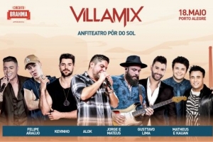 VILLAMIX FESTIVAL DESEMBARCA EM PORTO ALEGRE