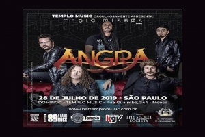 ANGRA: BANDA REMARCA SHOW NO TEMPLO MUSIC 