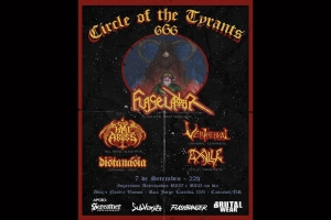 VERTHEBRAL: ANUNCIADO CARTAZ COMPLETO DE 'CIRCLE OF THE TYRANTS FEST VI', CONFIRA! 