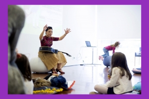 TEATRO ATELIÊ MISTURA MÚSICA E CONTAÇÃO DE HISTÓRIAS EM ATIVIDADE PARA AS CRIANÇAS NESTE SÁBADO