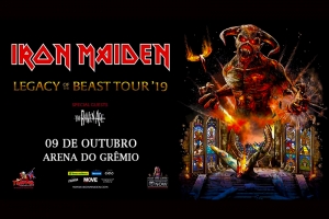 IRON MAIDEN EM PORTO ALEGRE