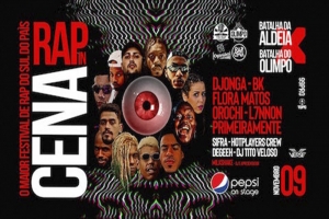 PEPSI ON STAGE APRESENTA RAP IN CENA FESTIVAL EM NOVEMBRO