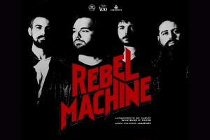 REBEL MACHINE LANÇA SEU NOVO CD EM SHOW NESSE SÁBADO