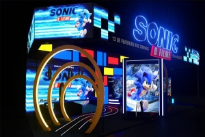 PARAMOUNT PICTURES LEVA UNIVERSO DO SONIC À CCXP19