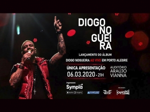 AUDITÓRIO ARAÚJO VIANNA APRESENTA DIOGO NOGUEIRA - 1° LOTE DE INGRESSOS ESGOTADO