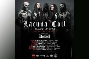 LACUNA COIL (ITÁLIA) E UNCURED (ESTADOS UNIDOS) EM PORTO ALEGRE