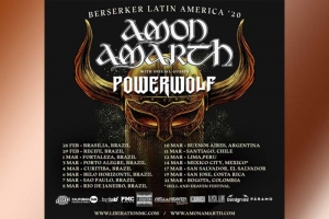 AMON AMARTH & POWERWOLF AO VIVO EM PORTO ALEGRE