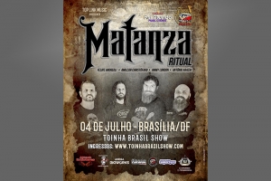MATANZA RITUAL SE APRESENTA EM JULHO