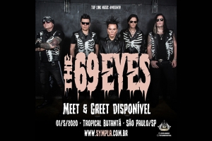 THE 69 EYES: MEET & GREET DISPONÍVEL PARA SHOW EM SÃO PAULO