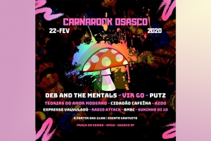 CARNAROCK OSASCO REÚNE BANDAS DE DESTAQUE DO ROCK NACIONAL, GASTRONOMIA E ESPAÇO KIDS