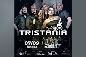 TRISTANIA SE APRESENTA DIA 7 DE SETEMBRO EM CURITIBA, COM A SEMBLANT