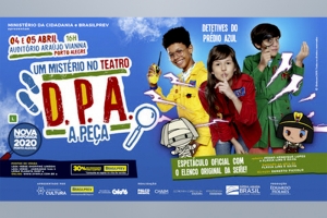 ADIADO - AUDITÓRIO ARAÚJO VIANNA APRESENTA DETETIVES DO PRÉDIO AZUL – UM MISTÉRIO NO TEATRO